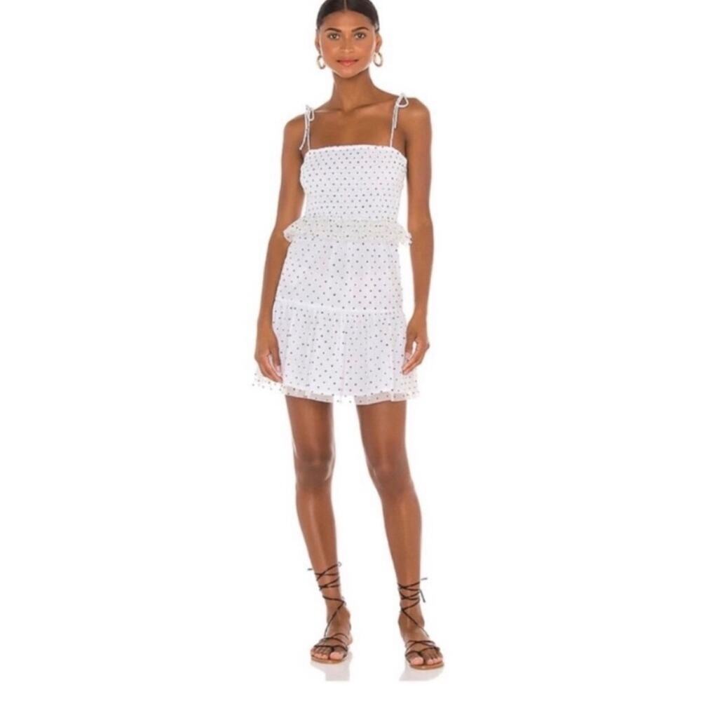 Lovers & Friends NWOT Smocked Mini Dress